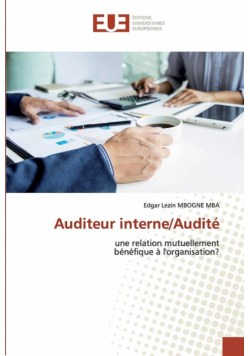 Auditeur interne/Audité