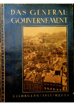 Das Generalgouvernement Heft 3  1942 r.