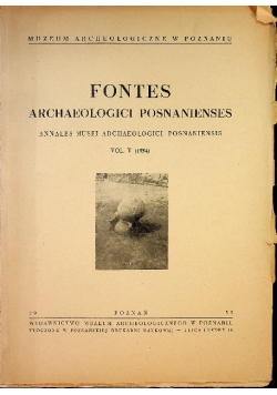 Fontes archaeologici posnaniunses tom V