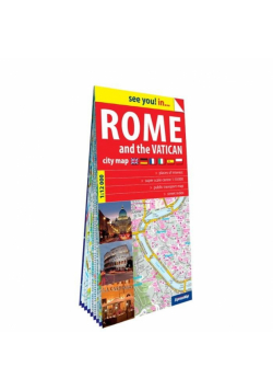 Premium!map Rzym i Watykan papierowy plan miasta
