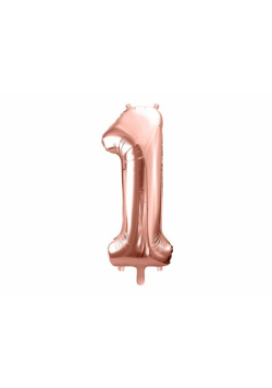 Balon foliowy 1 86cm różowe złoto