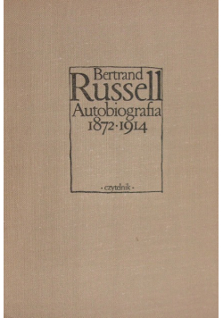 Russell Autobiografia 1872 - 1914