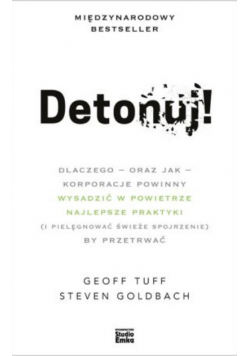 Detonuj dlaczego oraz jak korporacje powinny wysadzić w powietrze najlepsze praktyki