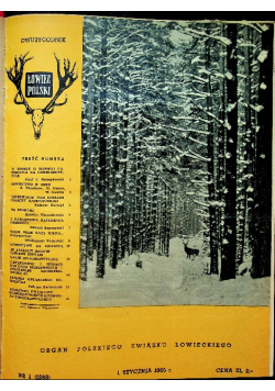 Łowiec Polski nr 1 do 24 / 1966