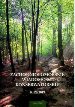 Zachodniopomorskie wiadomości konserwatorskie IX 2019