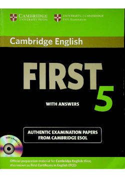 Cambridge English First 5 for Schools
