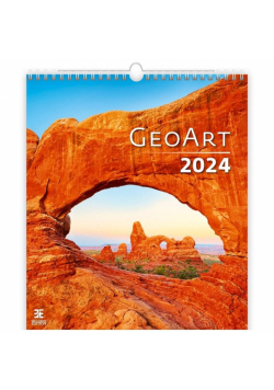 Kalendarz 2024 ścienny Geo Art HELMA