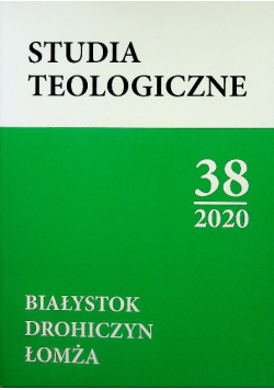 Studia teologiczne nr 38/2020