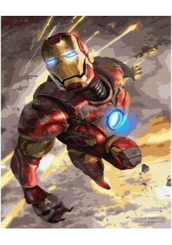 Malowanie po numerach - Iron Man 40x50cm