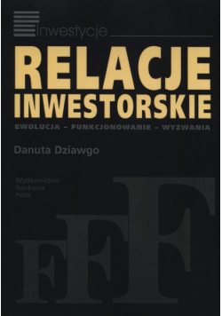 Dziawgo Danuta - Relacje inwestorskie