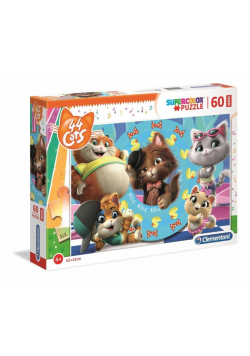 Puzzle 60 Maxi Super kolor 44 Koty