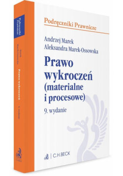 Prawo wykroczeń (materialne i procesowe) w.9