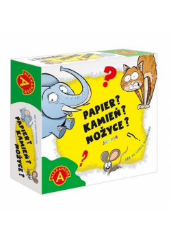 Papier kamień nożyce Junior ALEX