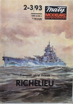 Mały modelarz nr 2 - 3 Francuski okręt liniowy Richelieu