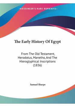 The Early History Of Egypt