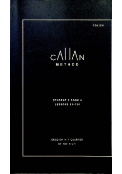 Callan method Students Book 4