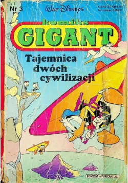 Komiks Gigant nr 3 Tajemnica dwóch cywilizacji