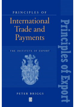 Principles of International Trade and Payments