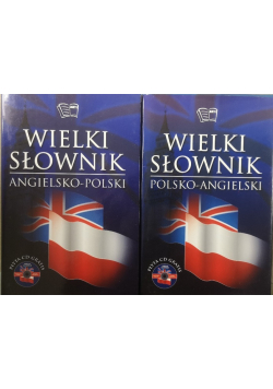 Wielki słownik polsko angielski i angielsko polski z CD Tom 1 i 2