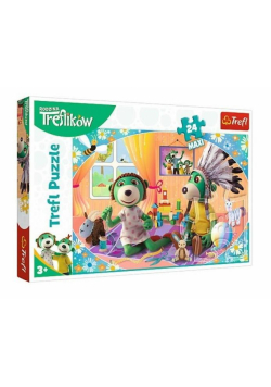 Puzzle 24 maxi - Rodzina Treflików TREFL