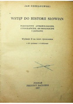 Wstęp do historii Słowian