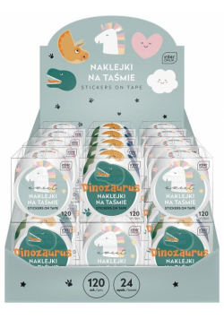 Naklejki na taśmie Kids (24szt)