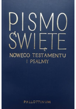 Nowy Testament i Psalmy - opr. miękka