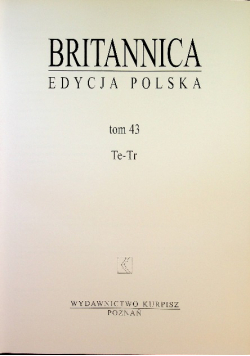 Britannica edycja polska Tom 43