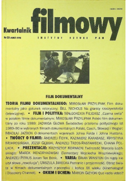 Kwartalnik filmowy Nr 23 / 1998