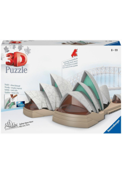 Puzzle 3D 216 Budynki nocą: Opera w Sydney
