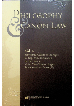 Philosophy canon law