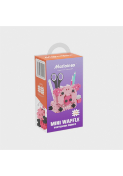 Mini Waffle 70 elementów Przybornik świnka