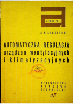 Automatyczna Regulacja urządzeń wentylacyjnych i klimatyzacyhnych