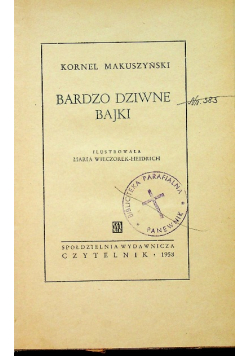 Bardzo dziwne bajki