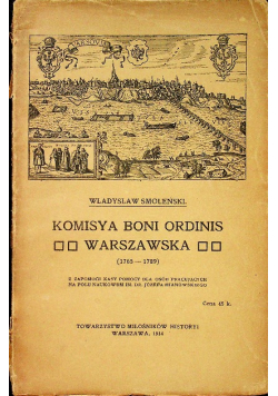 Komisya boni ordinis 1914 r.