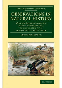 Observations in Natural History