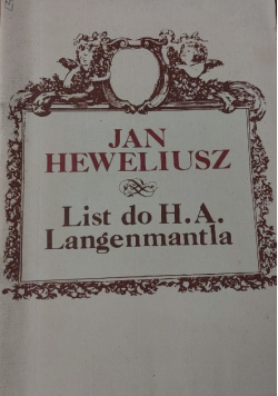List do H. A. Langenmatla