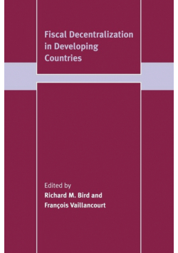 Fiscal Decentralization in Developing Countries
