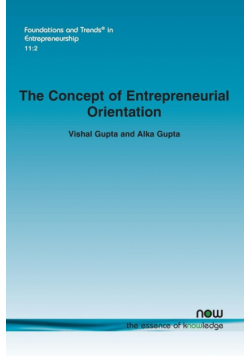 The Concept of Entrepreneurial Orientation