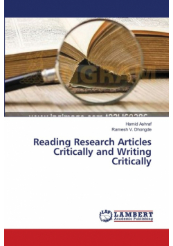 Reading Research Articles Critically and Writing Critically