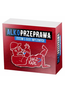 Alkoprzeprawa - zestaw 5 gier imprezowych