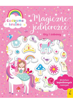 Wypukłe naklejki. Magiczne jednorożce