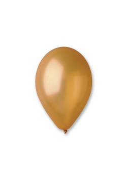 Balony metaliczne złote 33cm 50szt