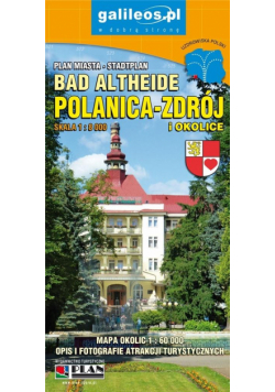 Mapa turystyczna - Polanica-Zdrój 1:8000