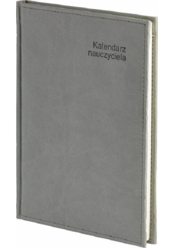 Kalendarz nauczyciela A5 tygodniowy Vivella Szary