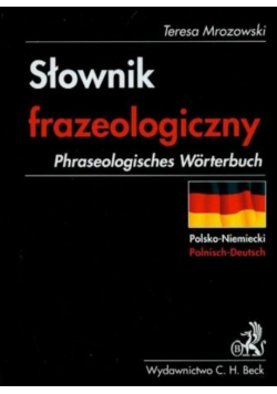 Słownik frazeologiczny polsko - niemiecki