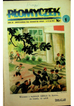 Płomyczek 24 numery 1953