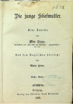 Miss Christen stiefmutter 1863 r.