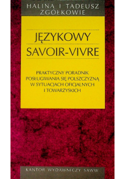 Językowy savoir - vivre