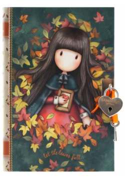 Notes z kłódką - Autumn Leaves